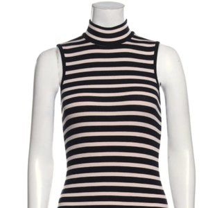 ATM Anthony Thomas Melillo Striped Knee-Length Dress